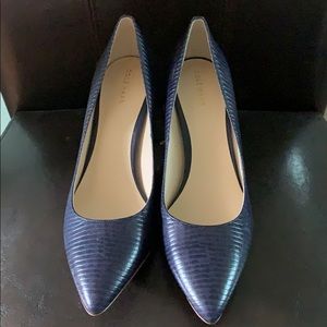 Navy Cole Haan Heels